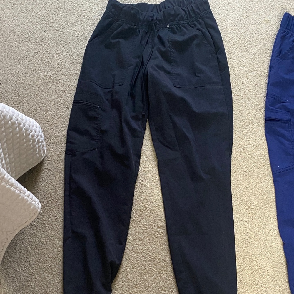 Scrubstar Black Cargo Pants